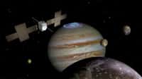Après la formidable aventure des sondes Voyager, l'exceptionnelle mission de Galileo et en attendant Juno, Juice sera la quatrième sonde à s'intéresser à Jupiter et certains de ses satellites. © ESA, AOES