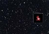 Les galaxies se bousculent dans cette partie du ciel boréal qui ne représente qu’une petite parcelle de la constellation de la Grande Ourse (voir vidéo ci-dessous). L’image est extraite du vaste sondage&nbsp;Goods&nbsp;North (Great Observatories Origins Deep Survey North) réalisé avec le télescope spatial Hubble. L’encadré dévoile GN-z11, une jeune galaxie distante de 13,4 milliards d’années-lumière qui a le ventre plein d’étoiles ardentes et brille beaucoup pour son âge. © Nasa, Esa, P. Oesch (Yale University)