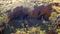 Ce site d’Australie occidentale, appelé  Juukan 2, a été détruit par une explosion minière. © Scarp Archaeology, PKKP Aboriginal Corporation