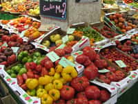 Comme le montre cette photo, il existe une grande variété de tomates. FW13, créée par hybridation après plusieurs années de recherche par Syngenta, s'ajoute à la liste, mais elle fera figure d'originale avec sa couleur jaune et son aspect de fruit confit. © cc by 3.0, Wikipédia
