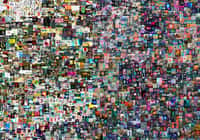 Everydays : the First 5.000 Days, le titre d'un collage de 5.000 images numériques&nbsp;s'est vendu&nbsp;aux enchères chez Christie's pour la somme&nbsp;astronomique de 69,3 millions de dollars.&nbsp;© Mike Winkelmann, alias Beeple