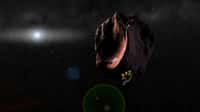Une vision d’artiste de la sonde New Horizons visitant (peut-être en 2019 ?), un objet de la ceinture de Kuiper d’environ 50 kilomètres de diamètre. © JHUAPL, SwRI 