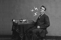 Pourquoi Edison mordait-il le bord de son phonographe ? © Levin C. Handy, Emma Hollen