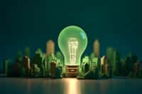 Les ampoules à économie d’énergie ont un rendement lumineux 3 à 4 fois supérieur à celui des ampoules à incandescence. © Robby, Adobe Stock