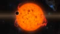 Vue d'artiste d'une exoplanète orbitant proche de son étoile. © Nasa / JPL-Caltech