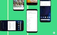 Les nouveautés sont nombreuses avec Android 10, mais la plus visible reste l'utilisation de gestes à la place des boutons virtuels sur l'écran. La sécurité est aussi renforcée. © Futura