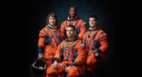 Les quatre astronautes de l'équipage Artemis II : Christina Koch, Reid Wiseman, Victor Glover et Jeremy Hansen. © Nasa