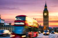 Big Ben à Londres, l'emblématique tour de l'Horloge du palais de Westminster. © daliu, fotolia