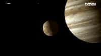 Europe orbite autour du Jupiter. © Nasa
