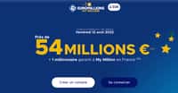 Ne manquez pas le jackpot EuroMillions FDJ de 54 millions € à gagner ce soir. (Source : FDJ.fr)