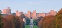 Vue du château de Windsor, résidence royale des souverains britanniques. © Wikimedia Commons, domaine public