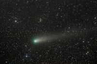 La comète 21P/Giacobini-Zinner observée en septembre 2018 alors située à 151 millions de kilomètres du Soleil et juste à 58,6 millions de kilomètres de la Terre. © Greg Ruppel