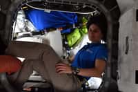 Samantha Cristoforetti, avant son départ de la Station spatiale en 2014. © ESA, Nasa