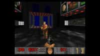 Une capture d’écran du jeu Doom généré par intelligence artificielle. © GameNGen, Google