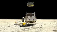 Concept à l'étude de la mission Heracles de retour d'échantillons lunaires de l'Agence spatiale européenne. © ESA