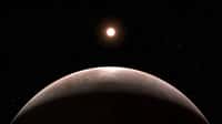 Vue d'artiste de l'exoplanète LHS 475 b. © Nasa, ESA, CSA, L. Hustak (STScI)