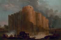 La Bastille dans les premiers jours de sa démolition, par Hubert Robert, le 20 juillet 1789. Musée Carnavalet, Paris. © Wikimedia Commons, domaine public.