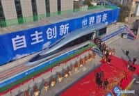 Le Maglev chinois pourrait permettre de parcourir les 1.300 km qui séparent Shanghai de Pékin en seulement 3 h 30 min. © NEWS.CN