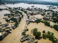 Le gouvernement pakistanais a comparé ces inondations à celles de 2010 qui avaient emporté la vie de 2.000 personnes. Ici, une vue des inondations de 2010 dans le district de Swat, dans le nord du pays. © trentinness, Adobe Stock