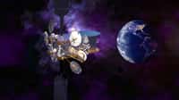 Vue d'artiste de SES-17, un satellite de télécommunications unique au monde. © Thales Alenia Space