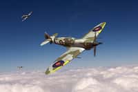 Le Supermarine Spitfire utilisé par la Royal Air Force s'est distingué durant la seconde guerre mondiale lors de la bataille d'Angleterre. © Tomaspic, Adobe Stock