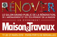 Le salon Rénover 2010 aura lieu du 19 au 21 mars, à Paris, Porte de Versailles. © DR