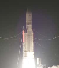 Décollage le 21 août au soir d'Ariane 5. Crédits Arianespace