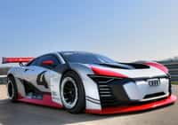 Le concept de supercar électrique Audi e-tron Vision Gran Turismo. © Audi