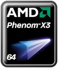 Le processeur X3 contient 4 - 1 cœurs. © AMD