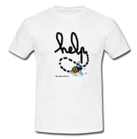 Un T-shirt pour aider les abeilles ? On dit oui tout de suite. © Futura-Sciences