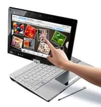 L'Asus Eee PC Touchsreen, un des netbooks grâce auxquels on pourra faire ses courses dans l'AppUp. © DR