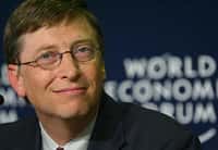 Bill Gates. Crédit : Davos2004