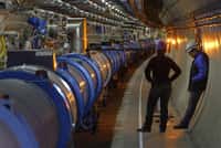 Une vue du LHC. Crédit : Cern