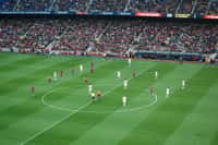 L’équipe du FC Barcelone a mis au point une technique de jeu unique au monde. © Christopher Wagner, Flickr