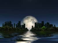 La Lune exerce une forte influence sur les marées. © rolffimages, Adobe Stock