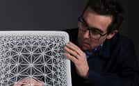 La chaise imprimée en 3D du designer français Patrick Jouin. © Thomas Duval