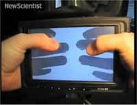 Un écran tactile que les doigts ne tacheront pas... © Patrick Baudisch