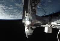 Endeavour « dockée » sur l'ISS le 18 mai 2011. © Nasa