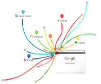 Google+, des cercles de connaissances compartimentés. © Google