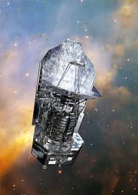 Le satellite Herschel (vue d'artiste). Crédit Cnes