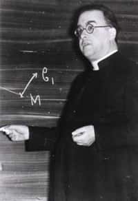 Le cinquième ATV portera le nom du célèbre cosmologiste belge Georges Lemaître. © Université catholique de Louvain