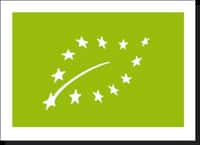 L’Eurofeuille créée par Dusan Milenkovic, un étudiant allemand, est le nouveau logo européen pour les produits bio. © Dusan Milenkovic, domaine public
