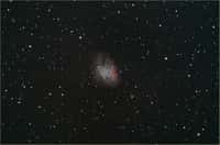 La nébuleuse du Crabe M 1, premier objet du célèbre catalogue Messier. © Laurent Perron