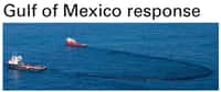 Après la réussite d'un colmatage provisoire, les opérations ne sont pas terminées pour mettre fin à la marée noire en cours dans le golfe du Mexique. BP, sur son site, détaille les travaux en cours, alors que le groupe britannique fait l'objet de critiques très vives aux Etats-Unis. © BP