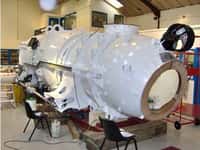 Le sous-marin de poche en cours de construction. Crédit : Ministère de la Défense britannique.