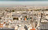 Les 2.346 photos du panoramique Paris 26Gigapixels ont été prises depuis une tour de l'église Saint-Sulpice. © DR
