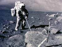 Harrison Schmitt, le seul scientifique à avoir marché sur la Lune, était un géologue. Crédit Nasa
