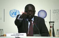 Stanislaus-Kaw Di-Aping, ambassadeur du Soudan aux Nations Unies. © Delphine Rigaud/Durable.com