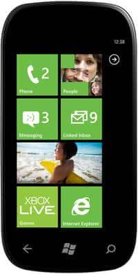 La nouvelle interface de Windows Phone, dans sa version Mango, devient contextuelle. © Microsoft