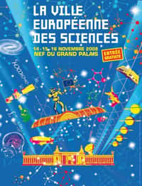 La Ville européenne des sciences, un concentré du monde scientifique au Grand Palais, à Paris.